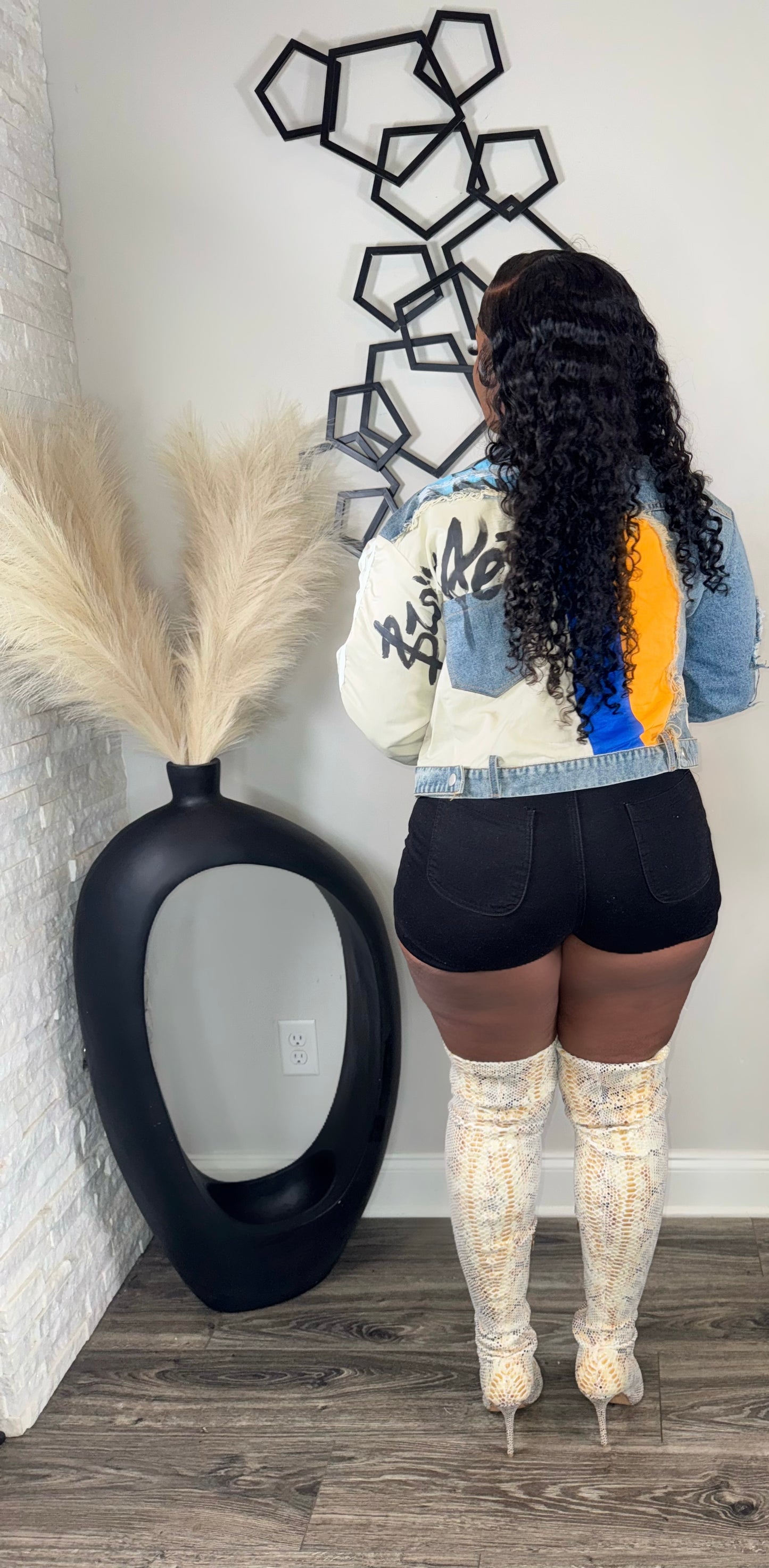 Patchwork Denim Jacket