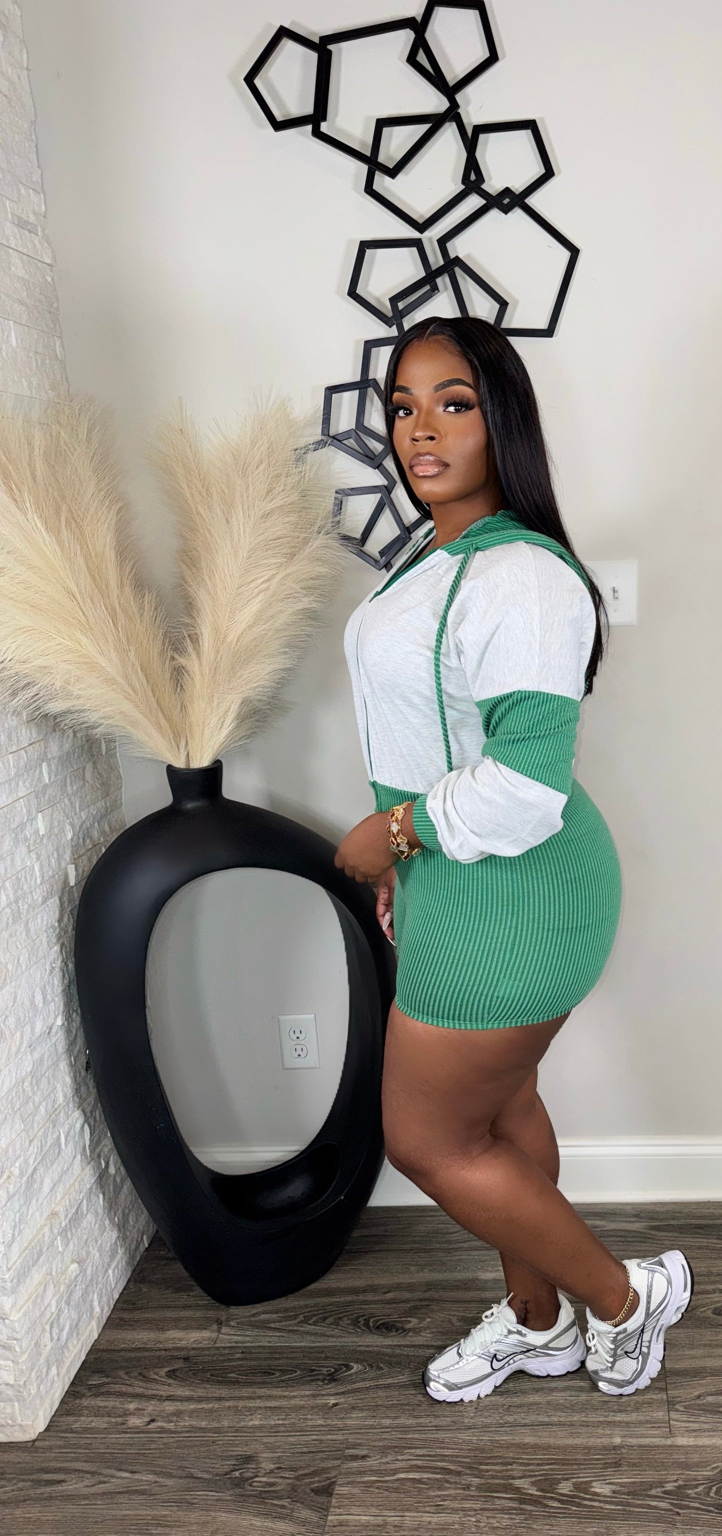 Chill Side 2pc Set(green)