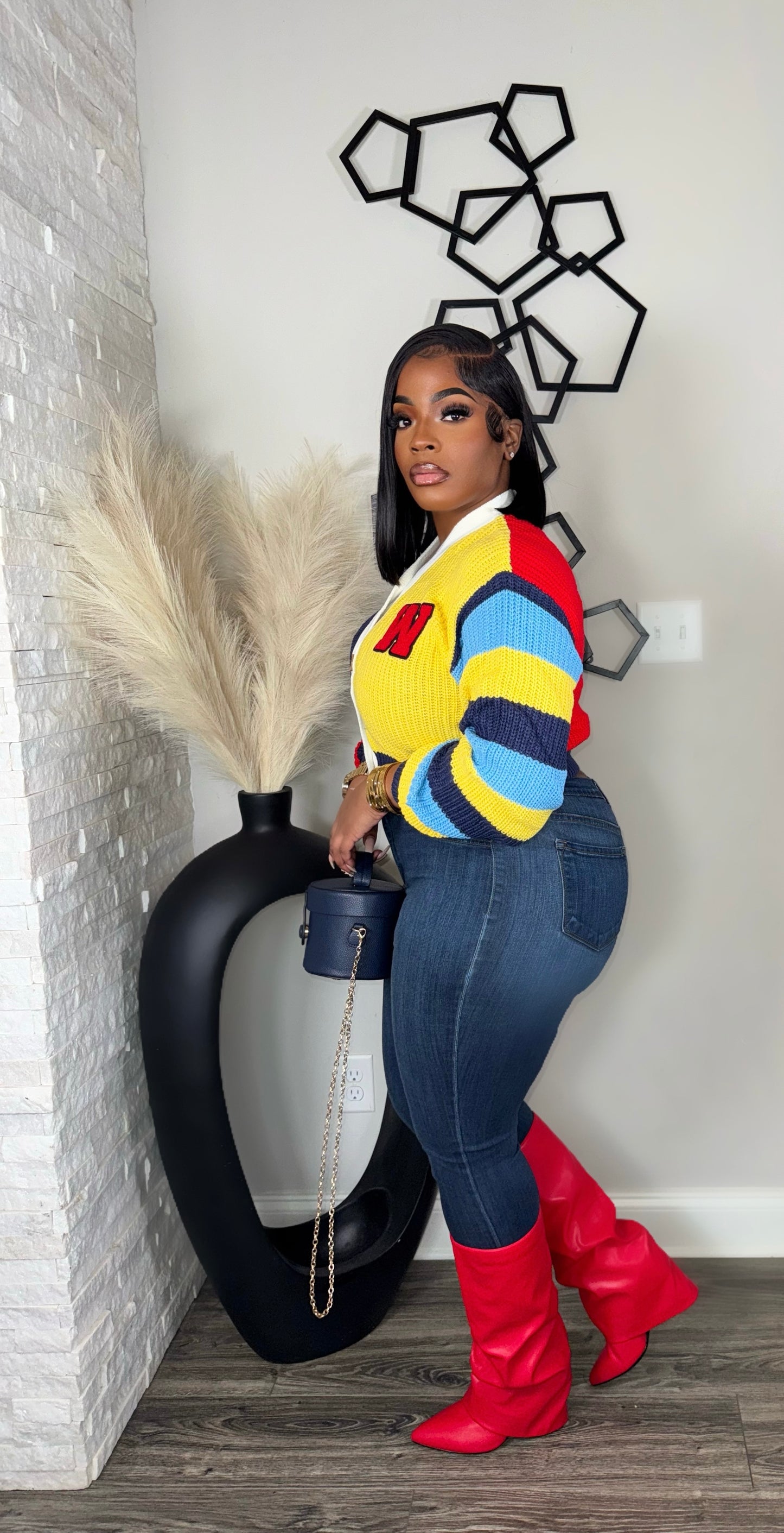 RESTOCK Feeling Perfect Crop Sweater