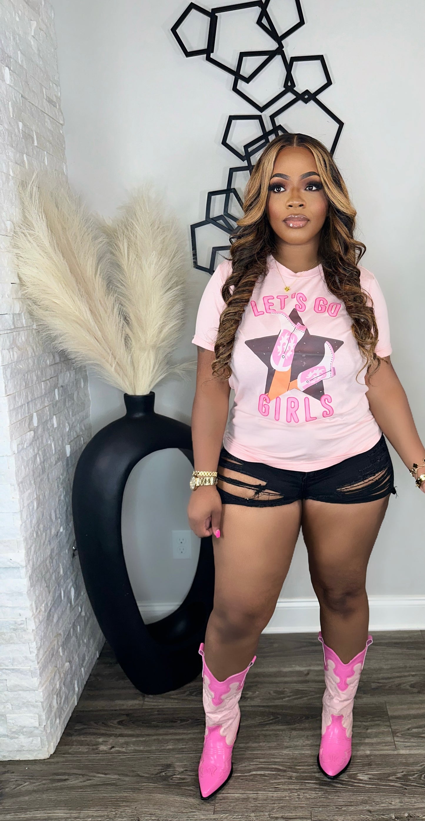 Let’s Go CowGirl Tee 🤠