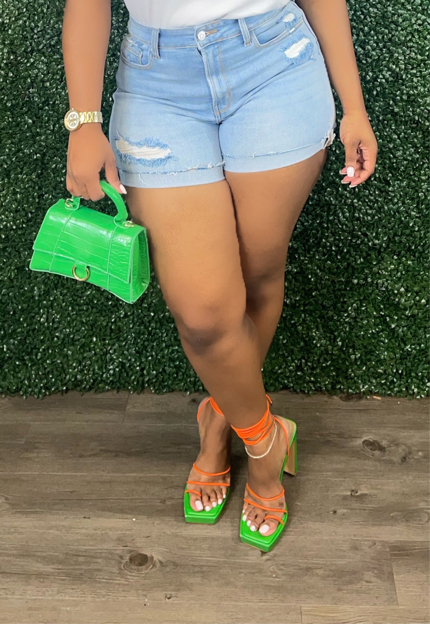 Joslyn Denim Shorts(light)