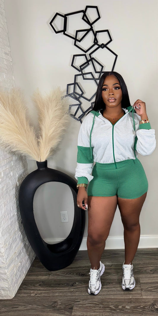 Chill Side 2pc Set(green)