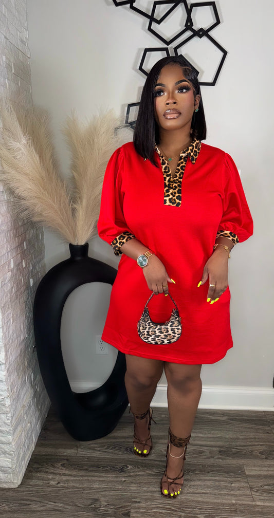 Mila Dress(red)