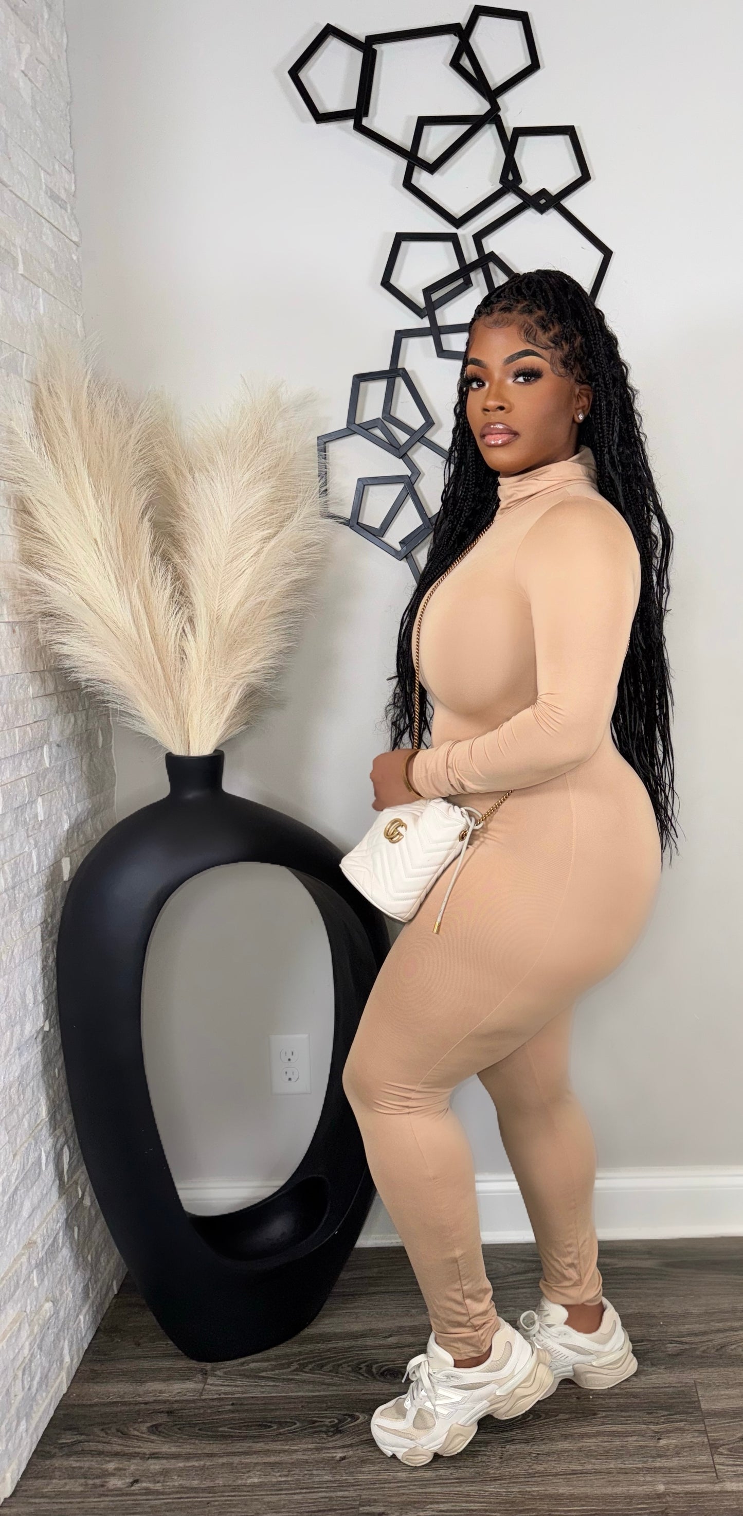 Bodied Jumpsuit(taupe)