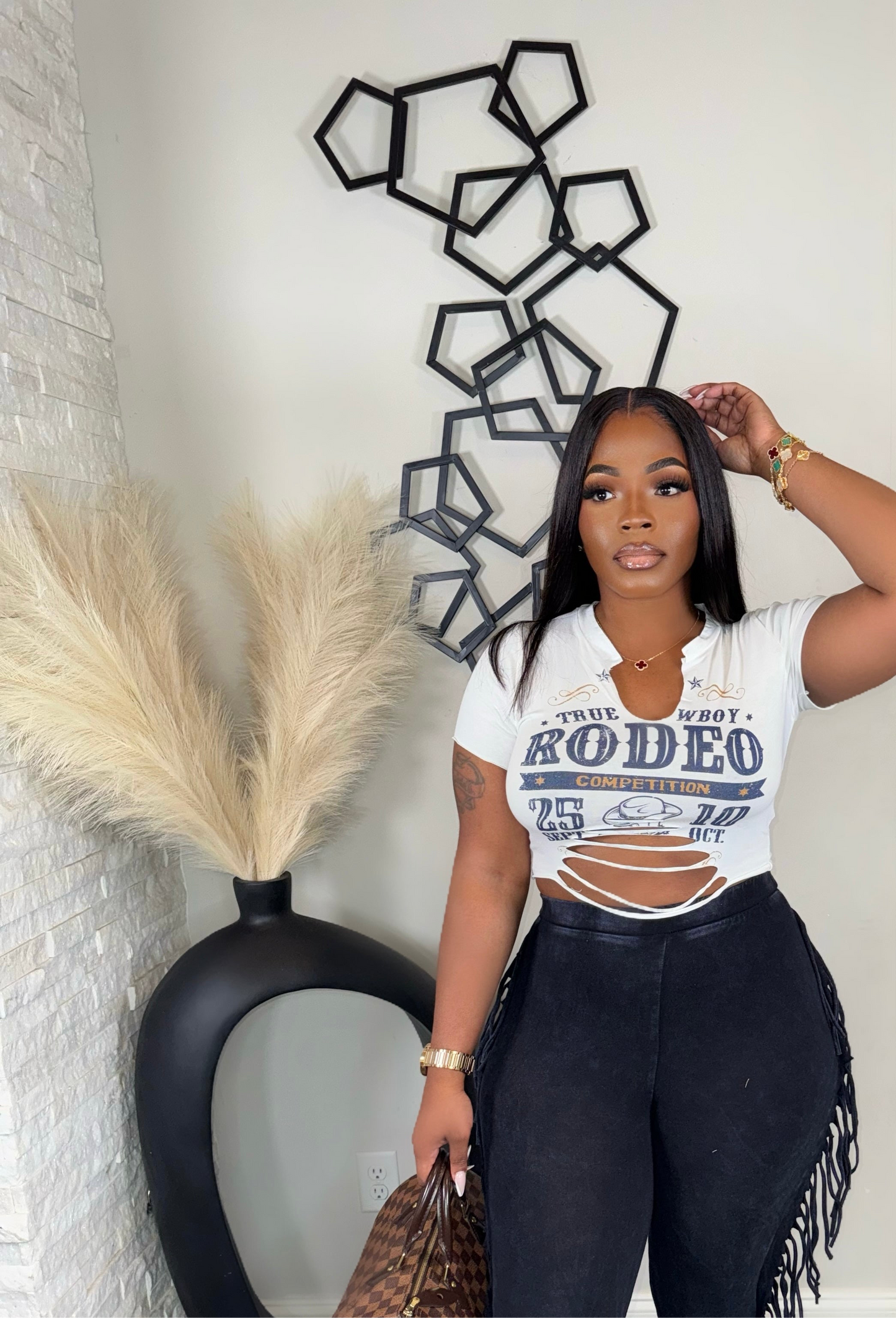 Rodeo Cro Shirt(white)