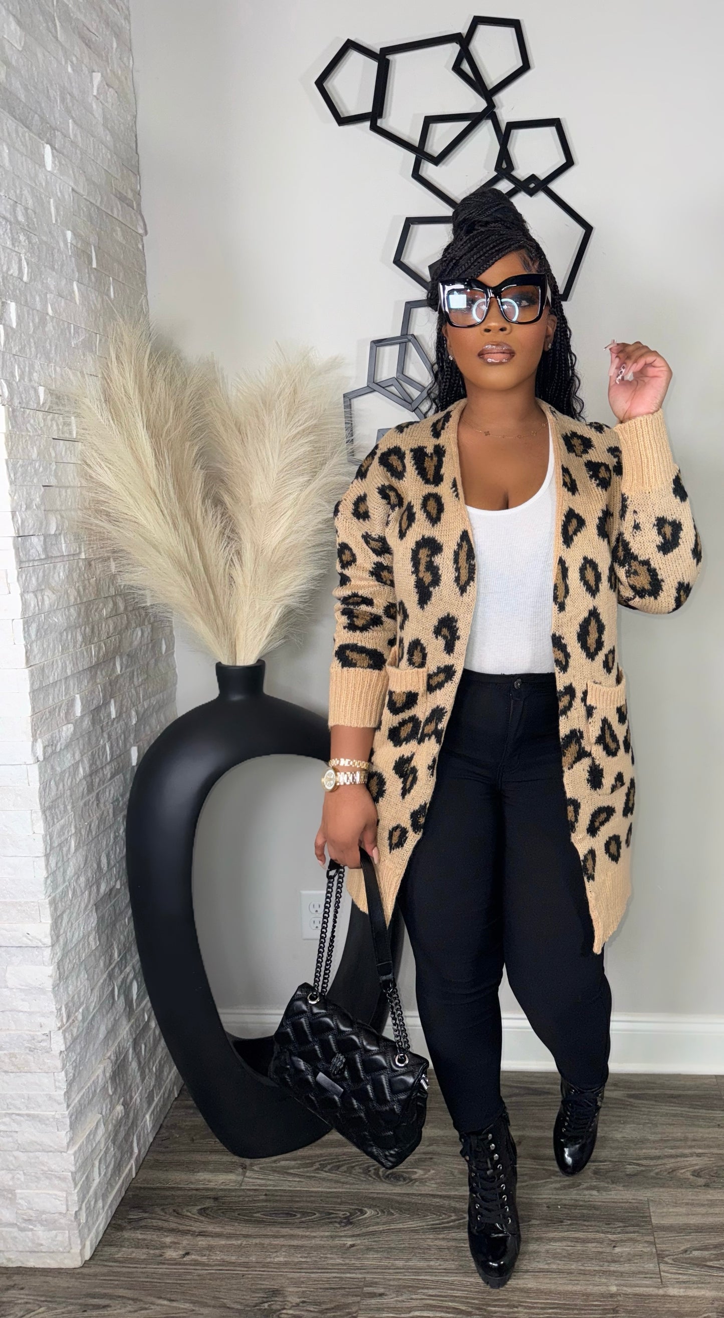 Leopard Cardigan