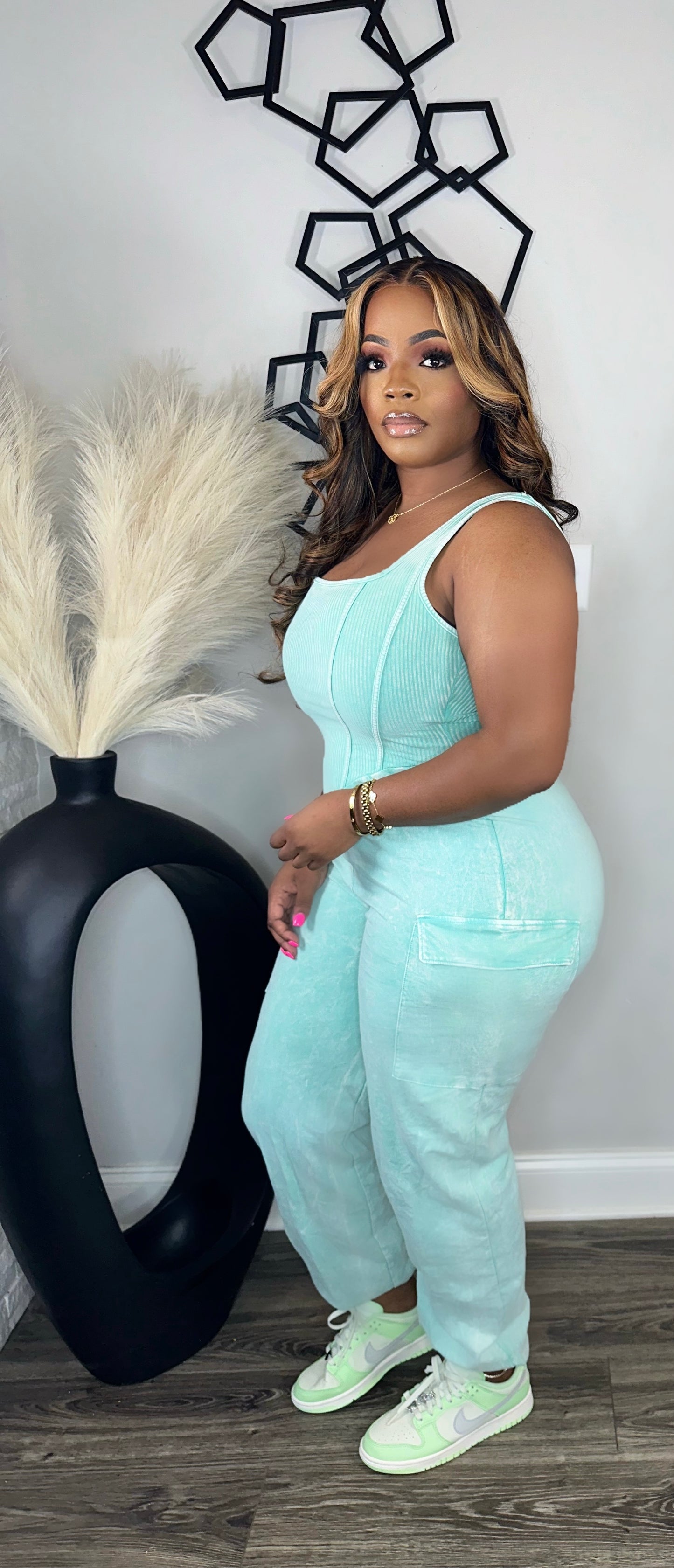 Brooklyn Jumpsuit(Mint)